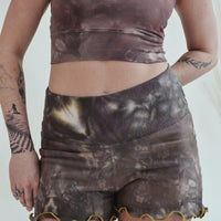 Ruffled Shorties 'Hand-Dyed' Fleece