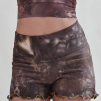 Ruffled Shorties 'Hand-Dyed' Fleece