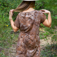 T-Shirt Mini Dress 'Hand-Dyed'