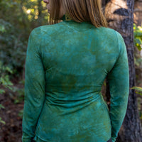 Mock-neck *full length* 'Hand-Dyed' Cozy