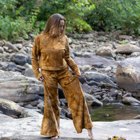 Luz Lounge Pants 'Hand-Dyed' Fleece