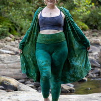 Leggings 'Hand-Dyed' Fleece