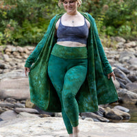 Leggings 'Hand-Dyed' Fleece