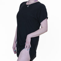T-Shirt Mini Dress 'Black'