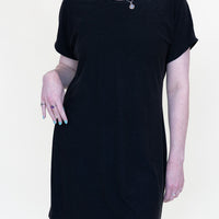 T-Shirt Mini Dress 'Black'