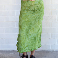 Mermaid Midi Skirt 'Hand-Dyed'