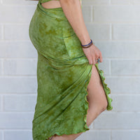 Mermaid Midi Skirt 'Hand-Dyed'