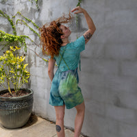 Dahlia Short Overalls 'Hand-Dyed'