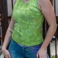 Scoop Neck Tank 'Hand-Dyed'