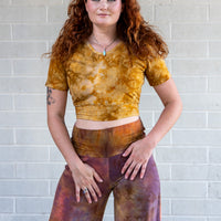 Scoop Neck Top 'Hand-Dyed'