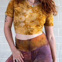 Scoop Neck Top 'Hand-Dyed'