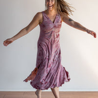 Midi Slip Dress *Sleeveless* 'Hand-Dyed'