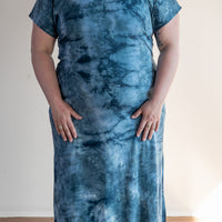 Crewneck Dress 'Hand-Dyed'