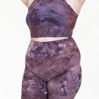 Banded Bike Shorts 'Hand-Dyed'