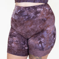 Banded Bike Shorts 'Hand-Dyed'