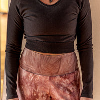 Scoop Neck Crop 'Solids'