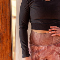 Scoop Neck Crop 'Solids'