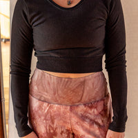 Scoop Neck Crop 'Solids'