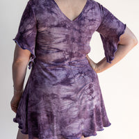 Mini Slip Dress *with Sleeves* 'Hand-Dyed'