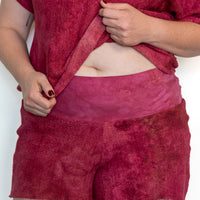 Ruffled Shorties 'Hand-Dyed'