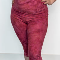 Capri Leggings 'Hand-Dyed'