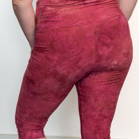 Capri Leggings 'Hand-Dyed'
