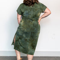 Crewneck Dress 'Hand-Dyed'