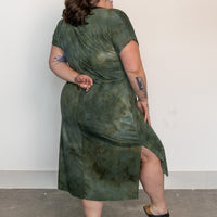 Crewneck Dress 'Hand-Dyed'
