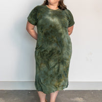 Crewneck Dress 'Hand-Dyed'