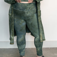 Hooded Cardigan 'Hand-Dyed'