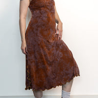 Slip Dress *Sleeveless* 'Hand-Dyed'