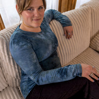 Scoop-neck *full length* 'Hand-Dyed'