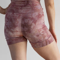 Banded Bike Shorts 'Hand-Dyed'