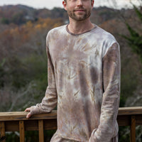 Long Sleeve Crewneck 'Hand-Dyed' Cozy