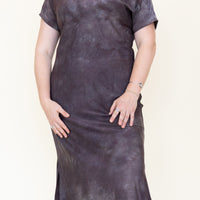 T-Shirt Midi Dress 'Hand-Dyed'