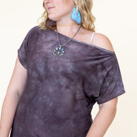 T-Shirt Mini Dress 'Hand-Dyed'