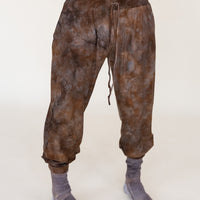 Drawstring Joggers 'Hand-Dyed' Fleece