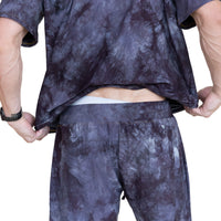 Drawstring Shorts 'Hand-Dyed' Fleece