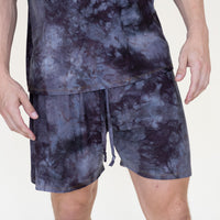 Drawstring Shorts 'Hand-Dyed' Fleece