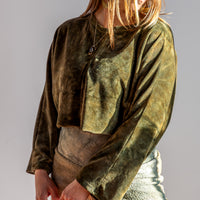 Mila Crop 'Hand-Dyed' Cozy