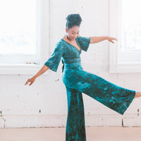 Wanderess Wrap-Top *Butterfly Sleeve* 'Hand-Dyed'