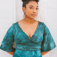 Wanderess Wrap-Top *Butterfly Sleeve* (Curate the Rainbow)