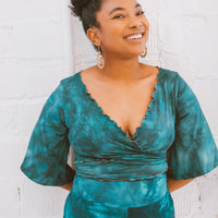 Wanderess Wrap-Top *Butterfly Sleeve* 'Hand-Dyed'
