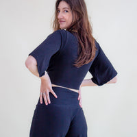 Wanderess Wrap-Top *Butterfly Sleeve* 'Solids'