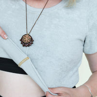 Gemini Crop (Solid Baby Loop Terry)