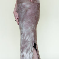 Mermaid Midi Skirt 'Hand-Dyed'