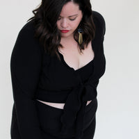 Wanderess Wrap-Top *Long sleeve* 'Solids'