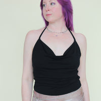 Ayla Halter Top 'Black'