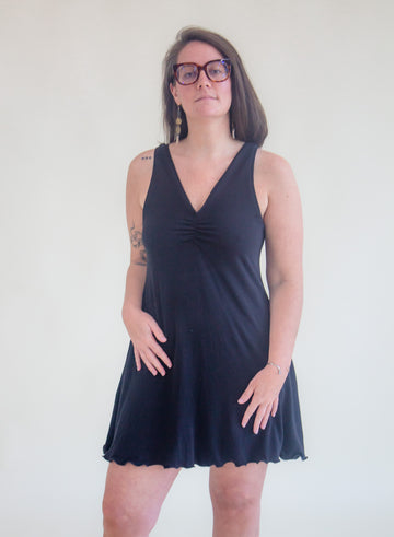 Slip Mini Dress 'Black'