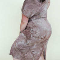 Crewneck Dress 'Hand-Dyed'